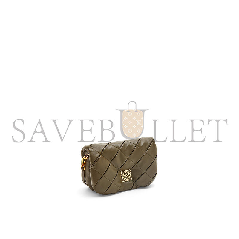 L0ew* mini puffer goya bag in shiny nappa lambskin (20*13*6cm)